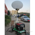 1000w*2 emergency balloon portable mobile light tower with diesel generator FZM-Q1000